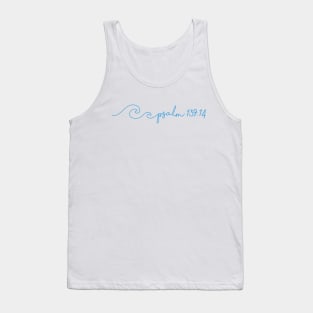 Psalm 139:14 Waves | Fearfully and Wonderfully Made Tank Top